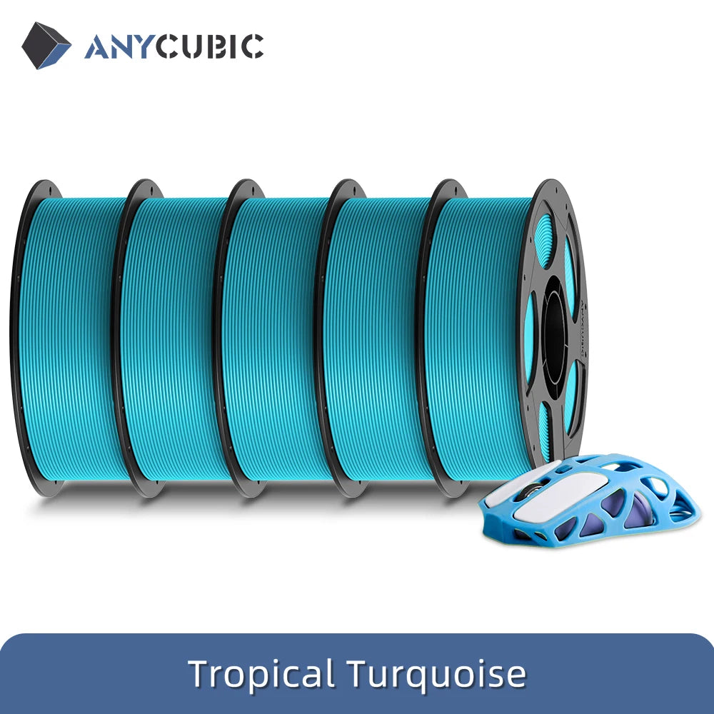 5KG ANYCUBIC PLA Filament 1.75mm Eco-friendly For FDM 3D Printer 3D Printing Material Failment For Kobra S1C K3C EU US Warehouse