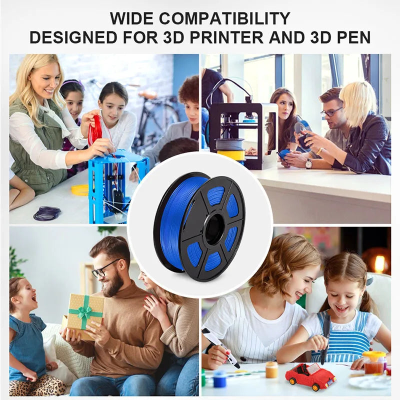 JAYO 10PCS PLA/PETG/ASA/PLA+/ Easy ABS 3D Printer Filament 1.75mm 0.65/1.1KG/Roll 3D Printing Materials for 3D Printer&3D Pen