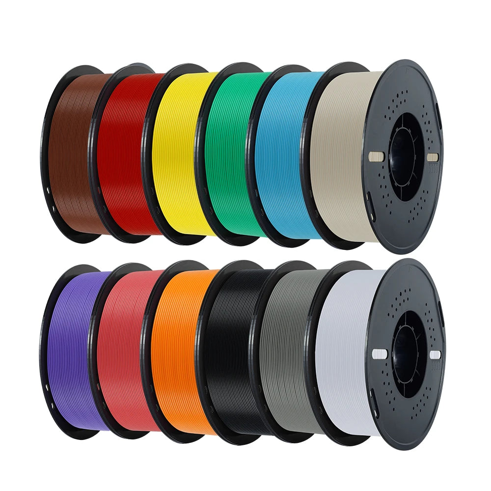 10KG/22LBS Multicolor PLA Filament 1KG/Roll 1.75mm For 3D Printer Material for 3D Printing 3D Printer Filament Free Shipping