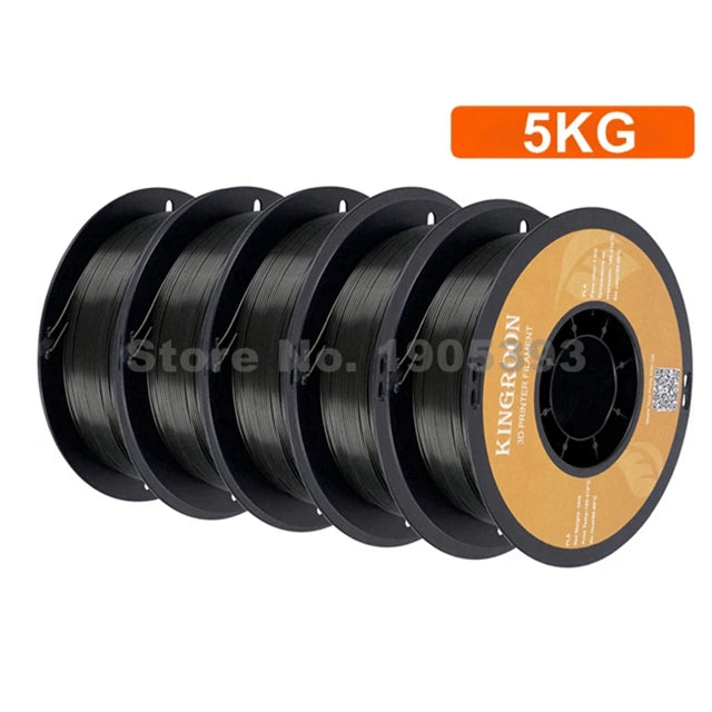 KINGROON PETG 3D Printer Filament 1.75mm 5KG 10KG Mix Color 3D Printing Material 1kg/roll PETG Plastic For FDM 3D Printer