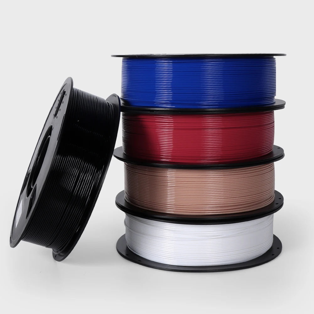 10kg PETG Filament 1.75mm Bundle Black Mixing Color 22LBS 3D Printer Filament 1kg/roll Plastic Spool PETG Material