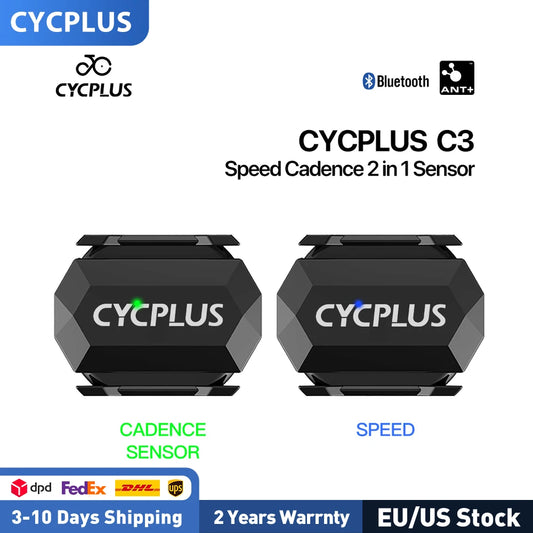 CYCPLUS C3x2 Bike Computer Speedometer Cadence Speed Dual Sensor Waterproof Wireless GPS Cycling Bicycle Accessories