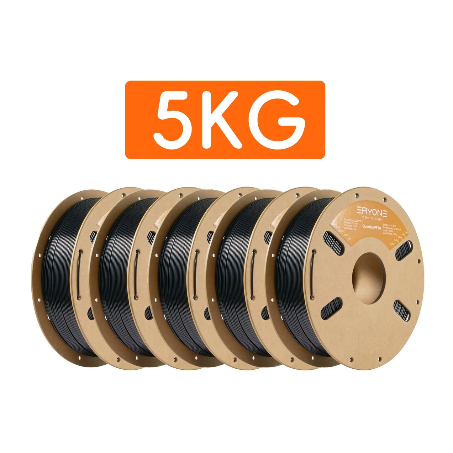 ERYONE 3/5/10KG Standard PETG Filament 1.75mm 3D Print,Multicolor Available,petg filament,3D Filament Wholesal ,1KG/Spool
