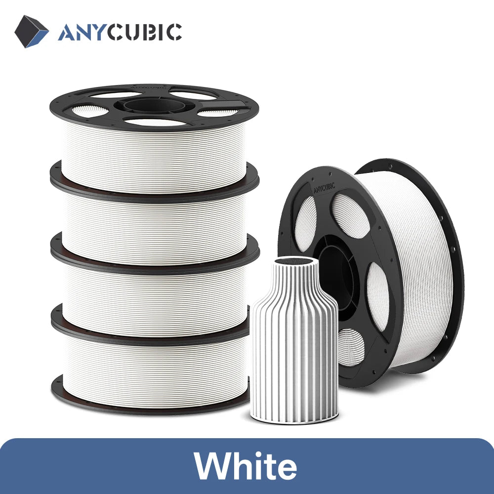 5KG ANYCUBIC PLA Filament 1.75mm Eco-friendly For FDM 3D Printer 3D Printing Material Failment For Kobra S1C K3C EU US Warehouse