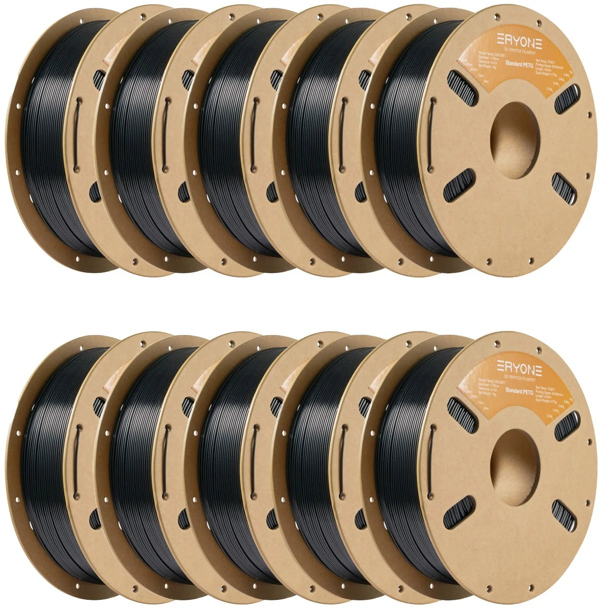 ERYONE 3/5/10KG Standard PETG Filament 1.75mm 3D Print,Multicolor Available,petg filament,3D Filament Wholesal ,1KG/Spool