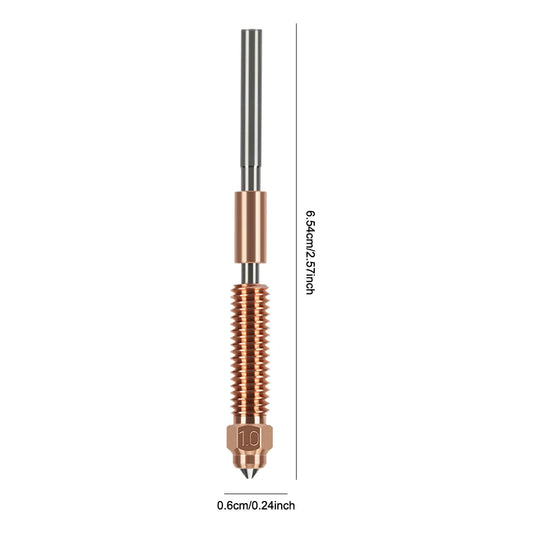 K1C Nozzle Unicorn Quick-Swap Ender 3 V3 Nozzle For Creality K1C/Ender 3 V3/Ender 3 V3 K1C K1 Max 3D Printer 0.2/0.4/0.6/0.8/1mm