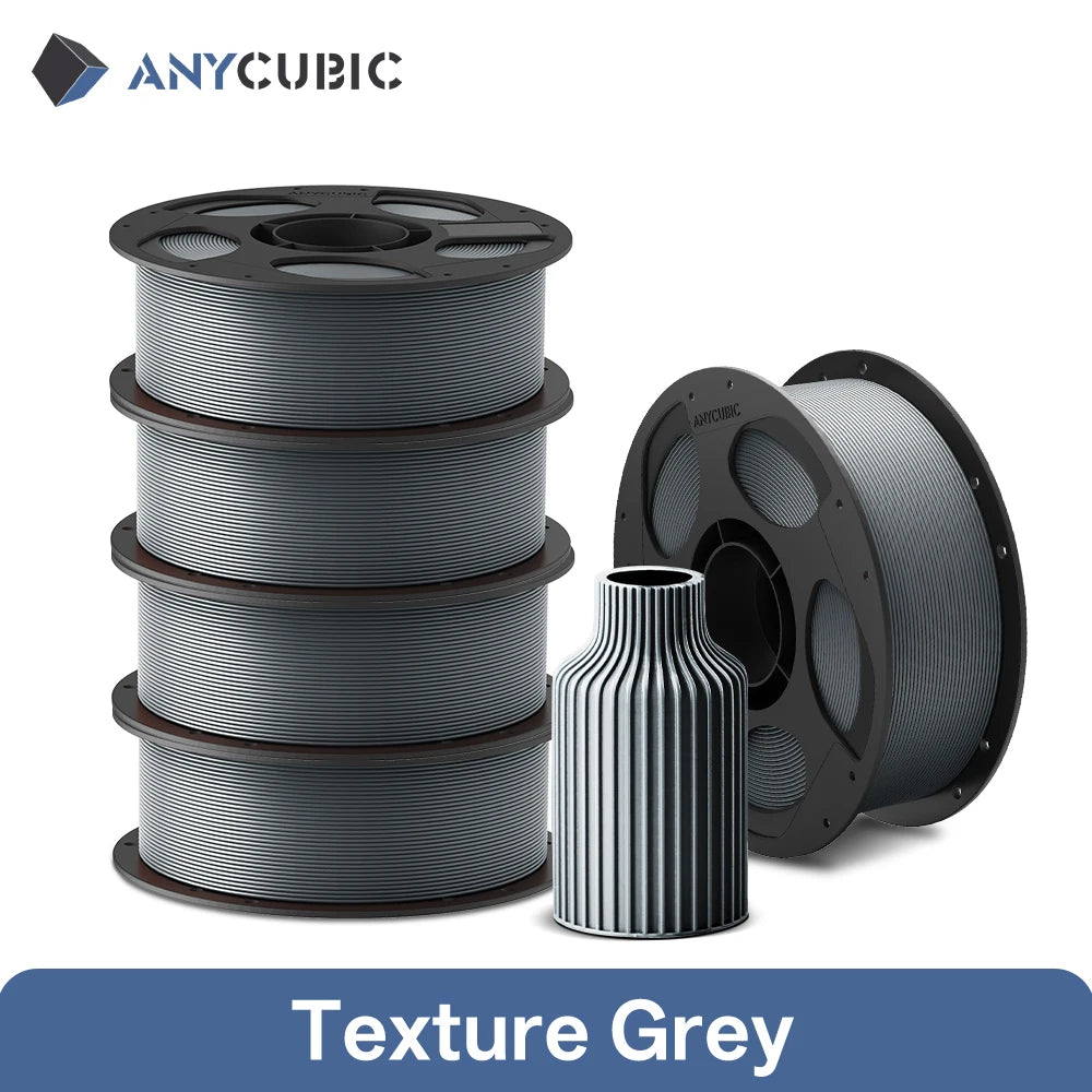 5KG ANYCUBIC PLA Filament 1.75mm Eco-friendly For FDM 3D Printer 3D Printing Material Failment For Kobra S1C K3C EU US Warehouse