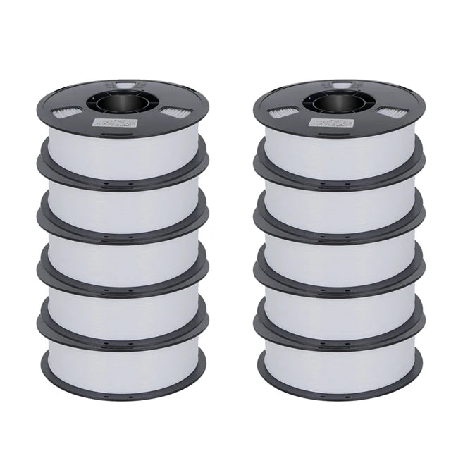 10kg PETG Filament 1.75mm Bundle Black Mixing Color 22LBS 3D Printer Filament 1kg/roll Plastic Spool PETG Material