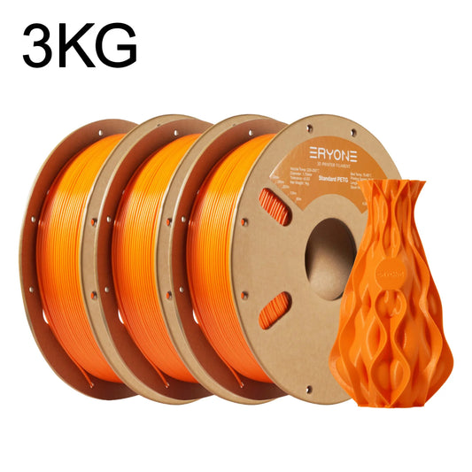 ERYONE 3/5/10KG Standard PETG Filament 1.75mm 3D Print,Multicolor Available,petg filament,3D Filament Wholesal ,1KG/Spool