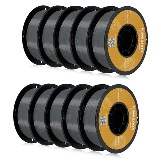 KINGROON PETG 3D Printer Filament 1.75mm 5KG 10KG Mix Color 3D Printing Material 1kg/roll PETG Plastic For FDM 3D Printer
