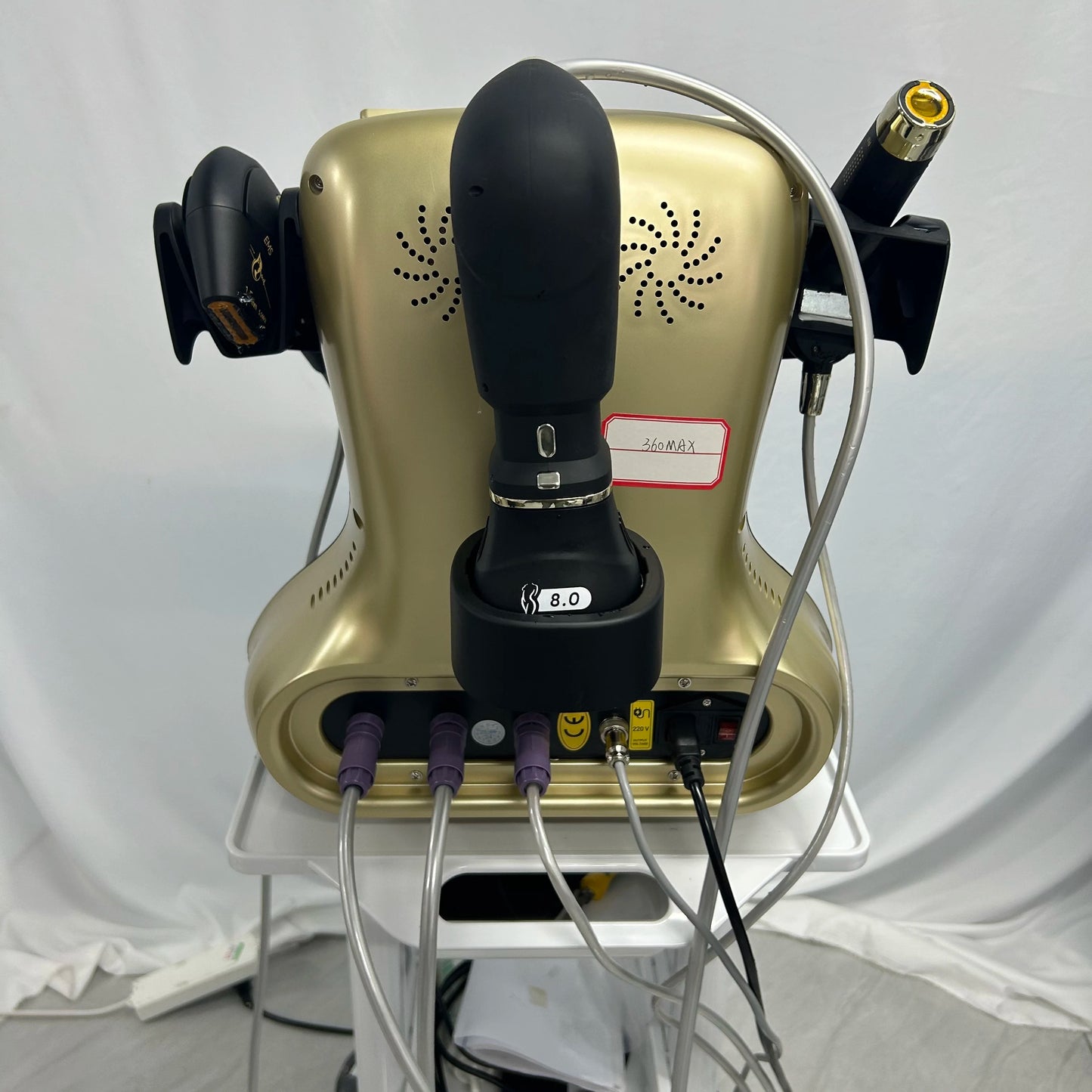 360MAX 25D Machine 3-in-1 Technology Non-Invasive Facial Slimming Anti-Aging Body Firming Device for Beauty Therapy