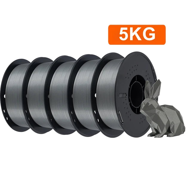 KINGROON PETG 3D Printer Filament 1.75mm 5KG 10KG Mix Color 3D Printing Material 1kg/roll PETG Plastic For FDM 3D Printer