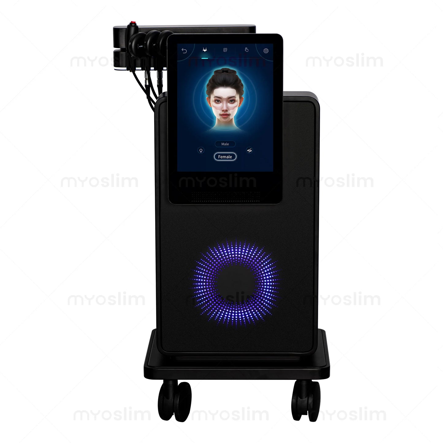 MYOslim Facial EMS Massage Lifting Firming Anti-Wrinkle Remove Double Chin Microcurrent Massager SPA Skin Care Home Appliance
