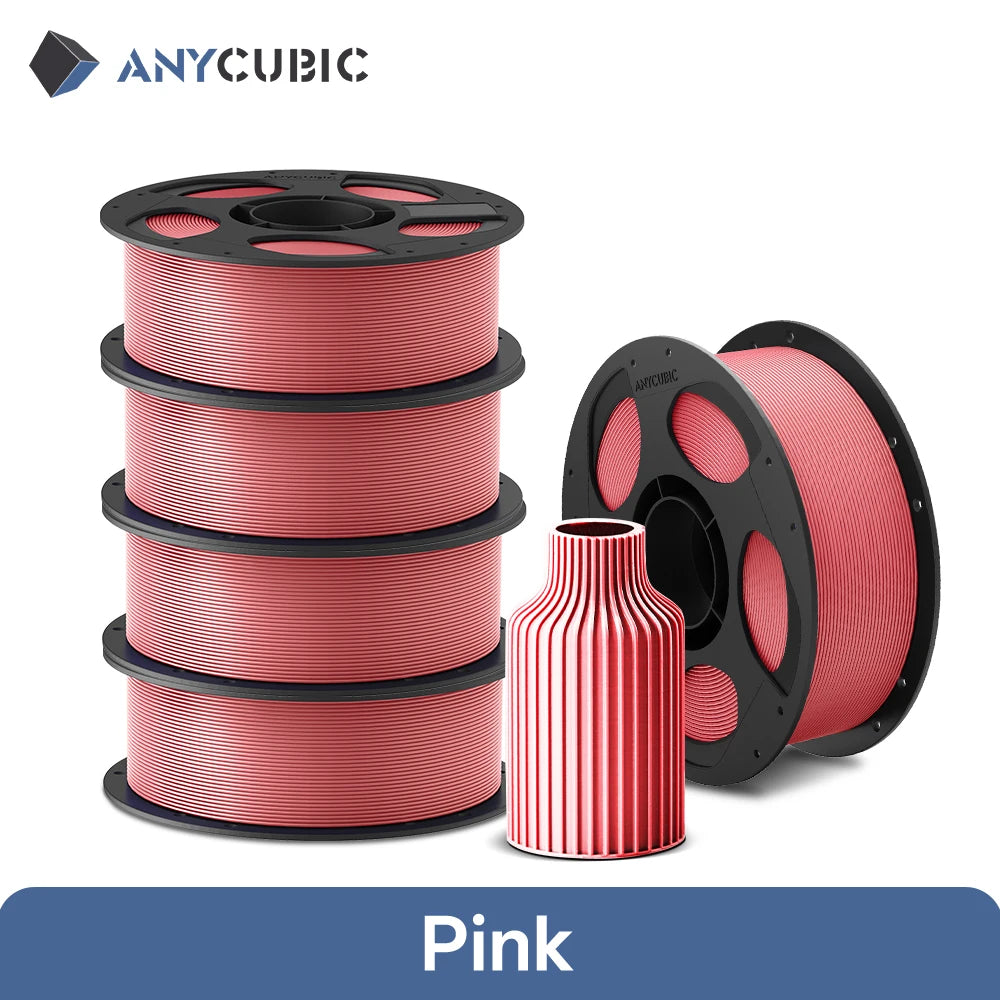 5KG ANYCUBIC PLA Filament 1.75mm Eco-friendly For FDM 3D Printer 3D Printing Material Failment For Kobra S1C K3C EU US Warehouse